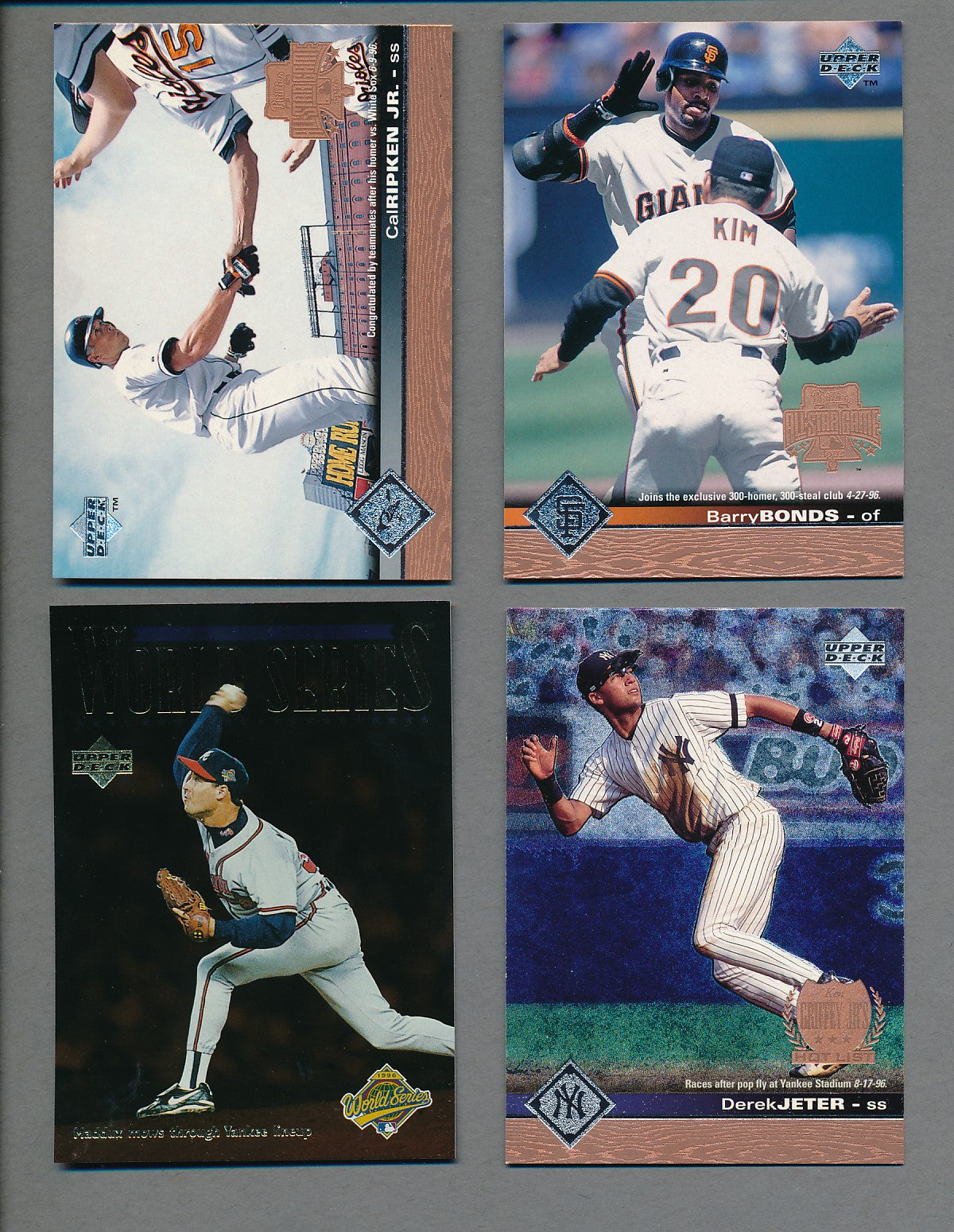 1997 Upper Deck Baseball Complete Set (550) NM/MT MT