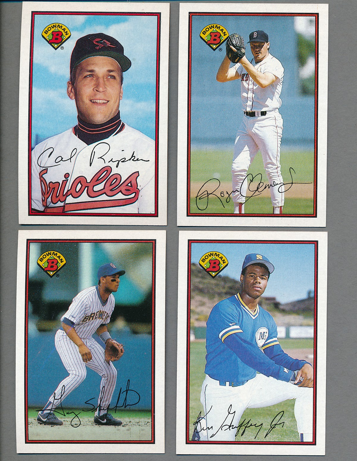 1989 Bowman Baseball Complete Set (484) NM/MT MT