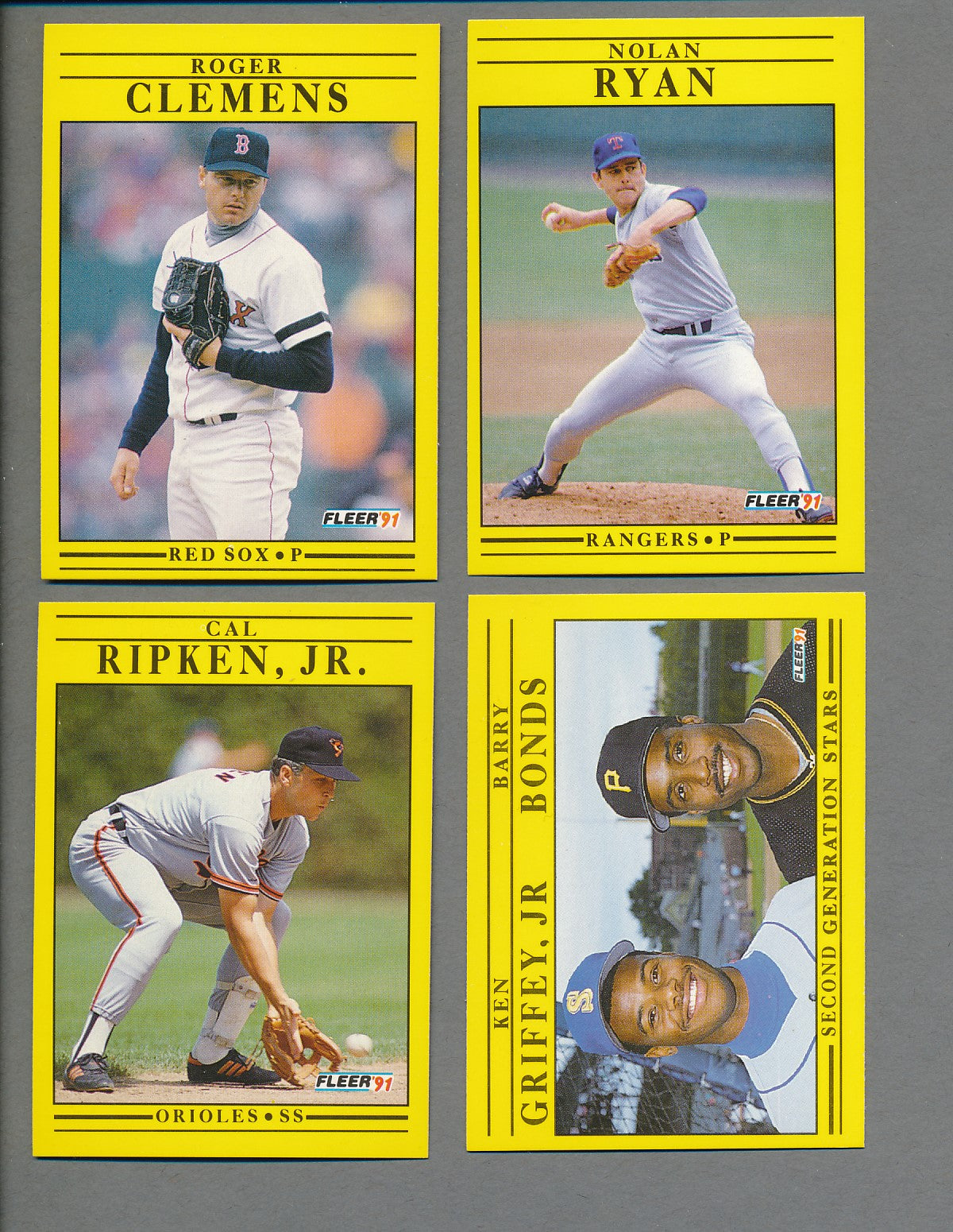1991 Fleer Baseball Complete Set (720) NM/MT MT