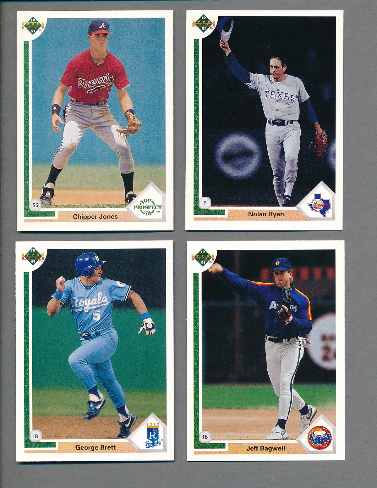 1991 Upper Deck Baseball Complete Set (800) NM/MT MT