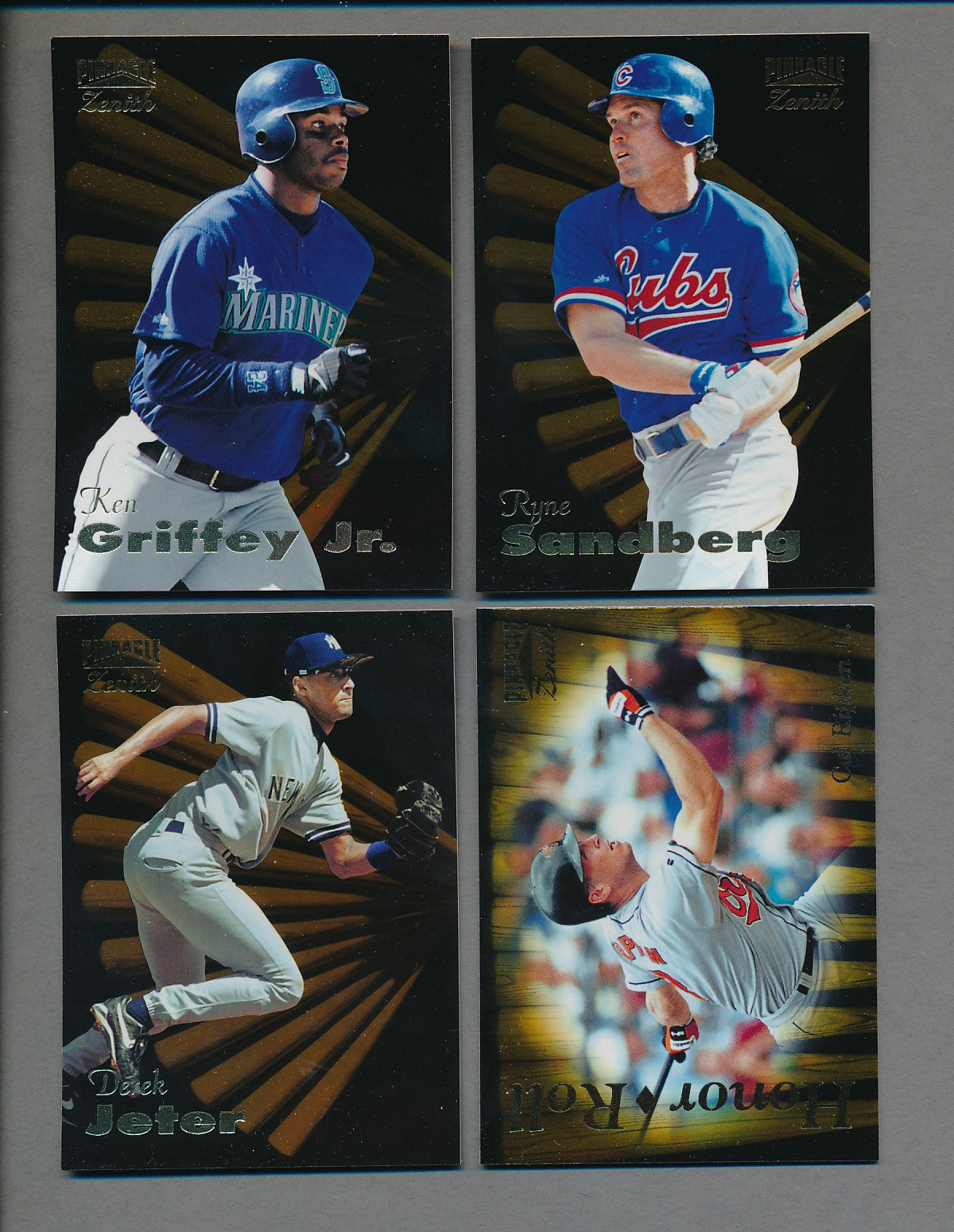 1996 Pinnacle Zenith Baseball Complete Set (150) NM/MT MT