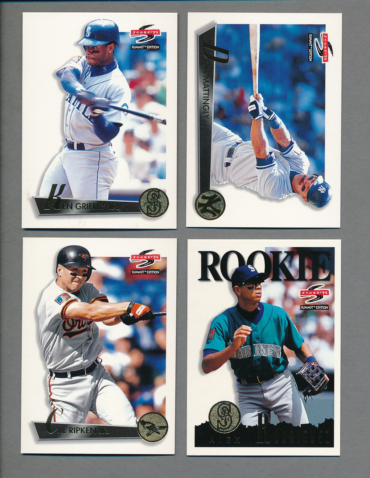 1995 Score Summit Baseball Complete Set (200) NM/MT MT
