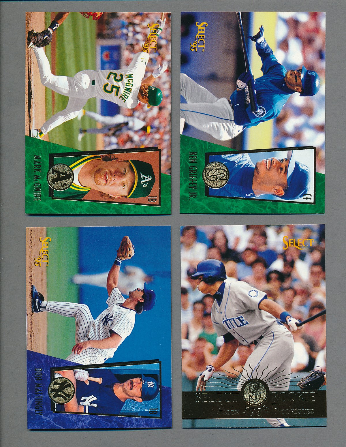 1995 Score Select Baseball Complete Set (250) NM/MT MT