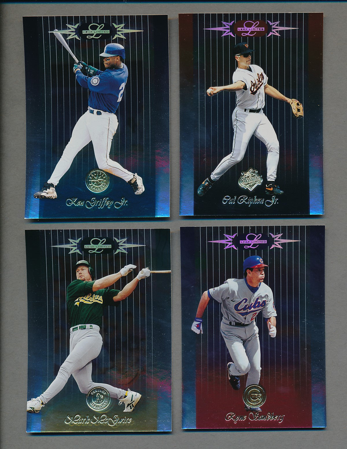 1996 Leaf Limited Baseball Complete Set (90) NM/MT MT