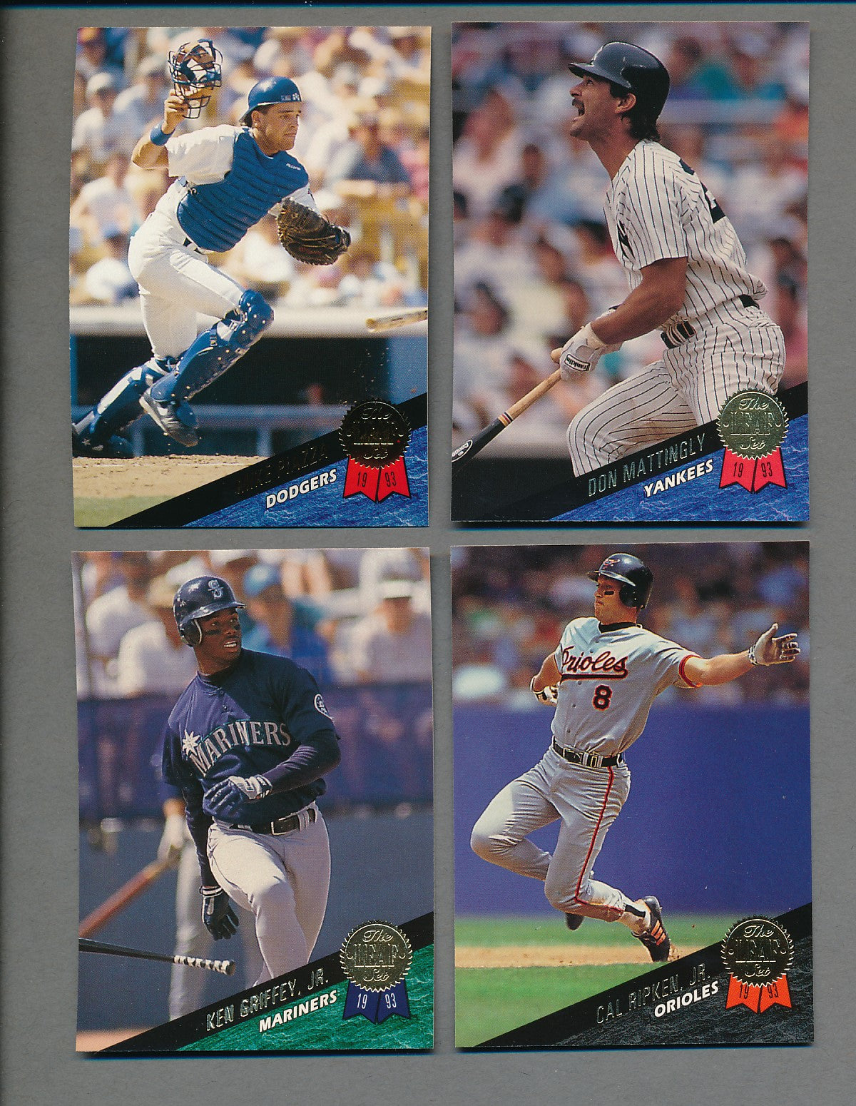 1993 Leaf Baseball Complete Set (550) NM/MT MT
