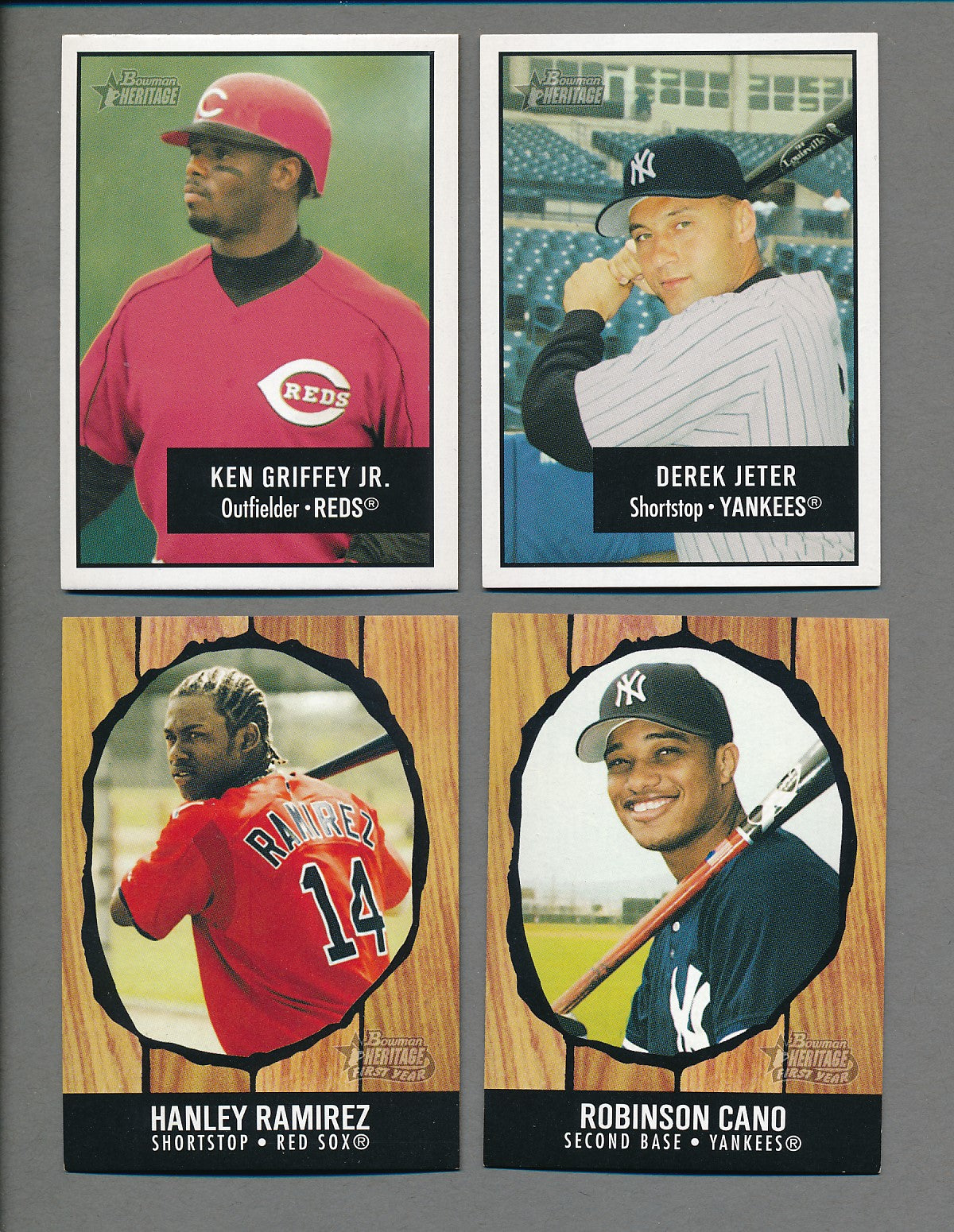 2003 Bowman Heritage Baseball Complete Set (300) NM/MT MT