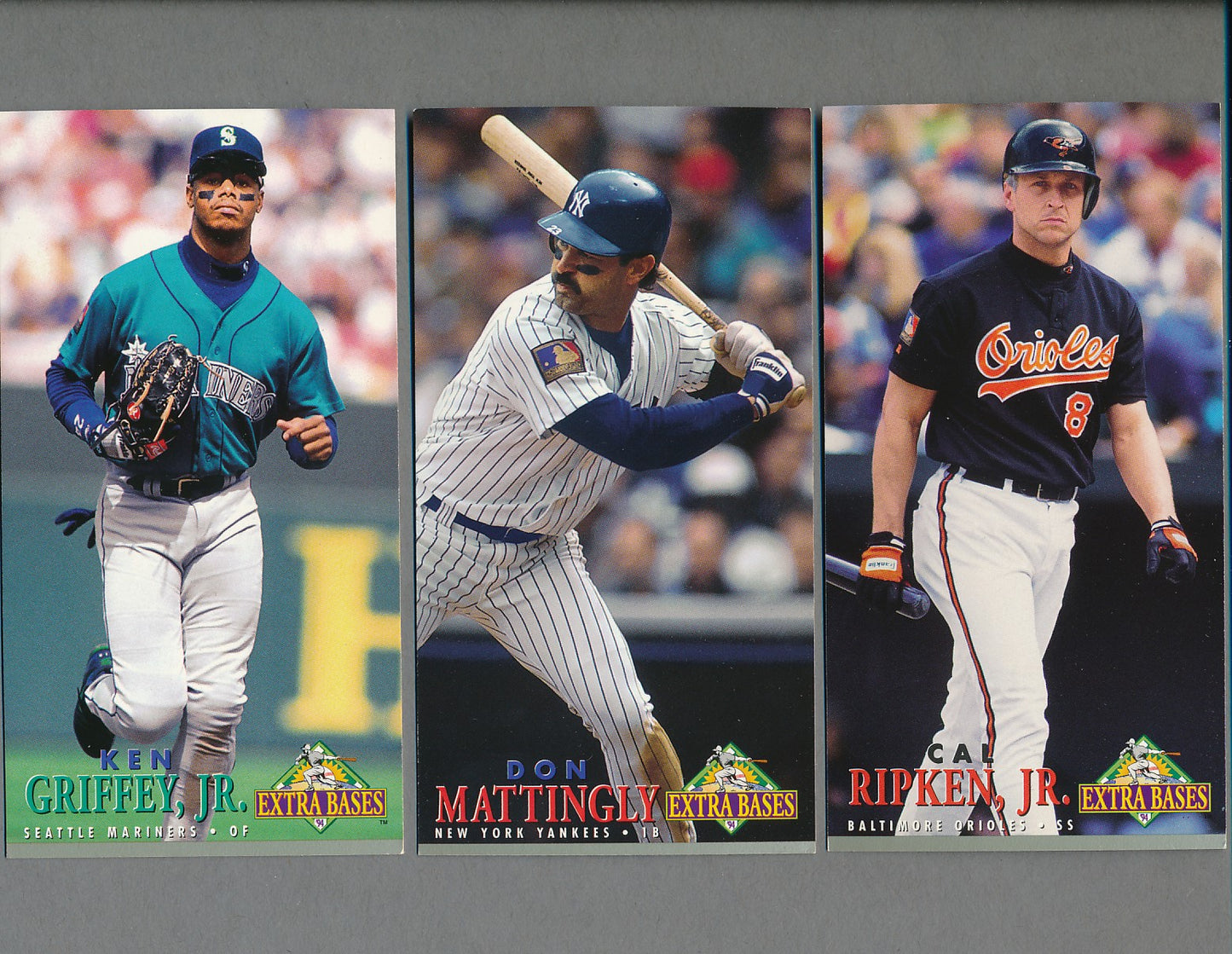 1994 Fleer Extra Bases Baseball Complete Set (w/ Inserts) (400) NM/MT MT