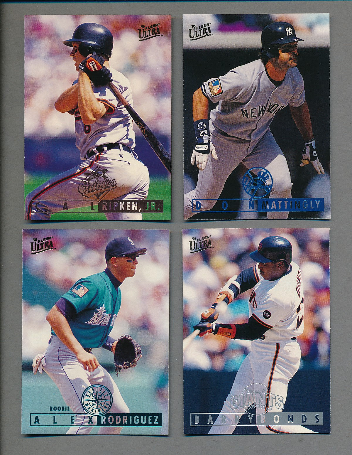 1995 Fleer Ultra Baseball Complete Series 2 Set (w/ Inserts) (200) NM/MT MT