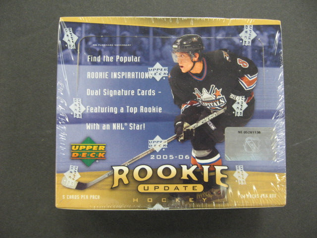 2005/06 Upper Deck Hockey Rookie Update Box (Hobby)