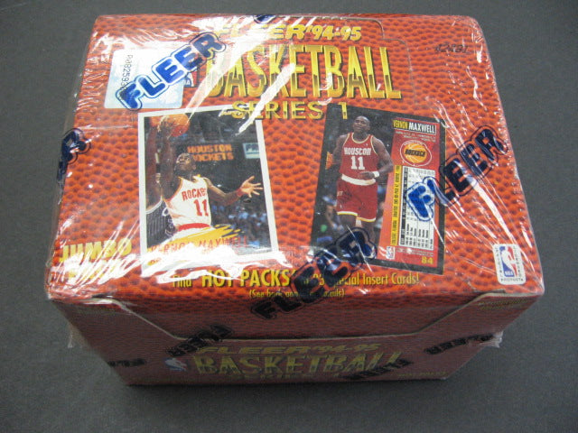 1994/95 Fleer Basketball Series 1 Box (Jumbo)