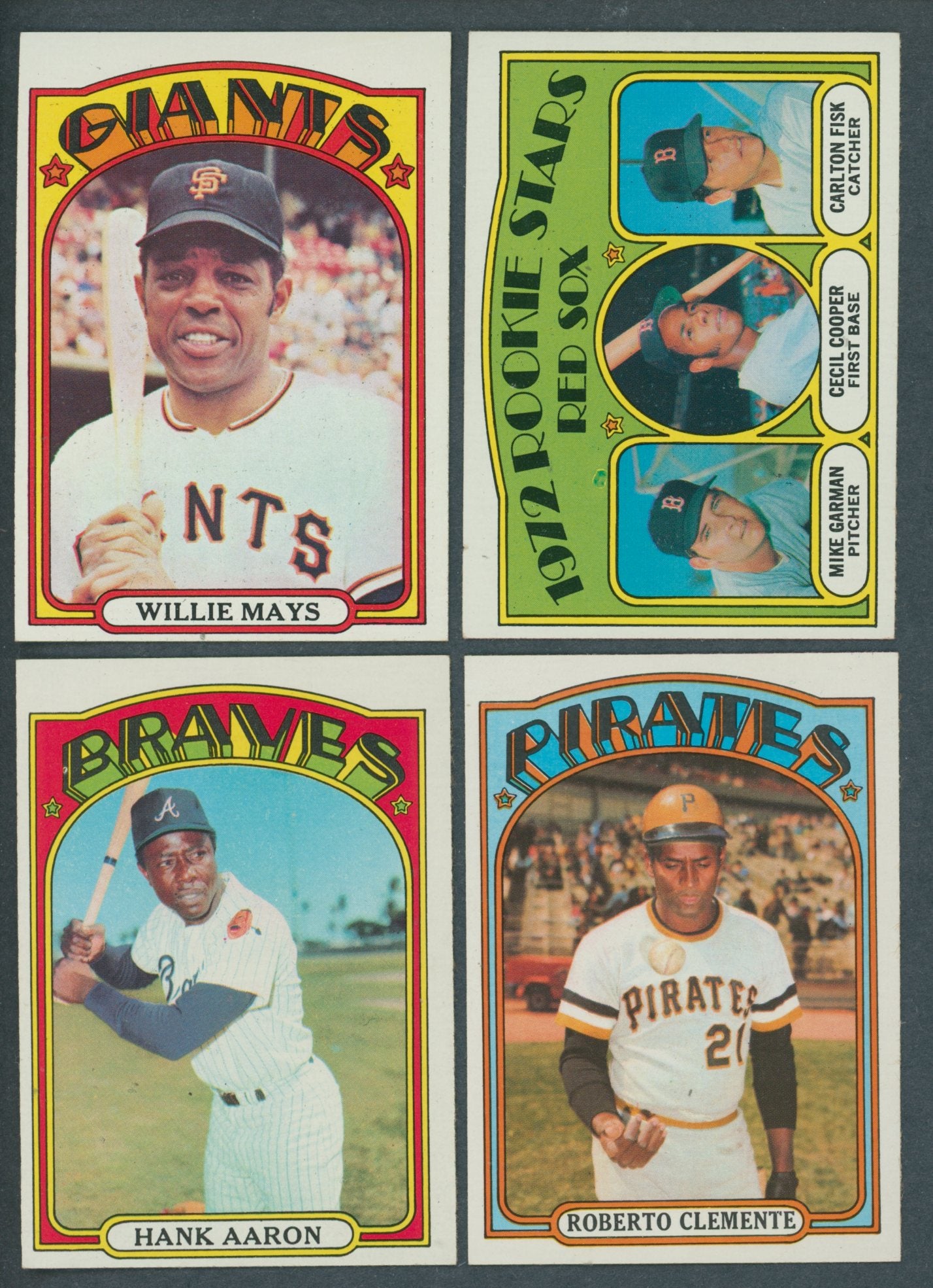 1972 Topps Baseball Near Set (785/787) EX EX/MT (182)