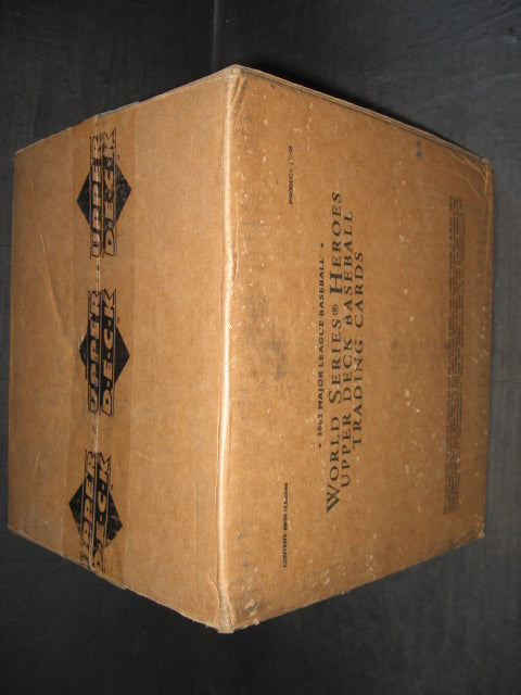 2002 Upper Deck World Series Heroes Baseball Case (20 Box)