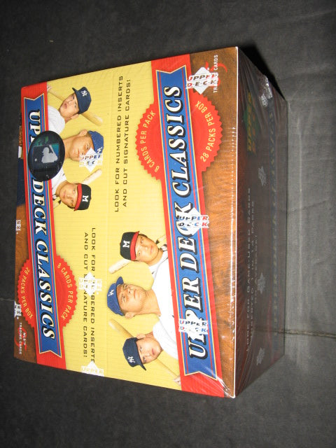 2005 Upper Deck Classics Baseball Box (Retail)