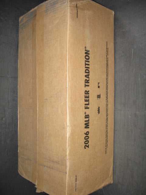 2006 Fleer Tradition Baseball Case (20 Box)