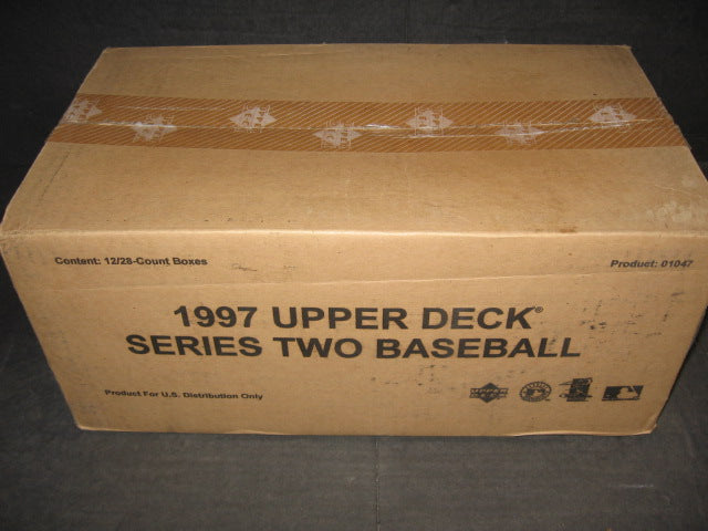 1997 Upper Deck Baseball Series 2 Case (Retail) (12 Box)