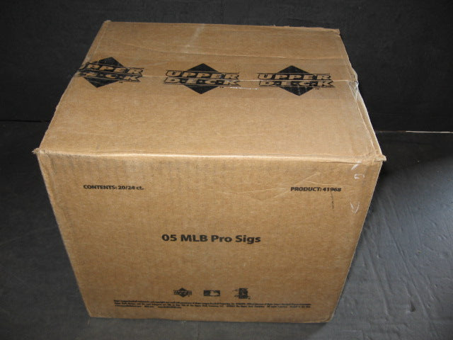 2005 Upper Deck Pro Sigs Baseball Case (20 Box)