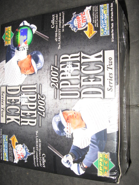 2007 Upper Deck Baseball Series 2 Box (Retail)
