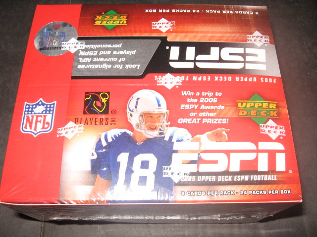 2005 Upper Deck ESPN Football Box