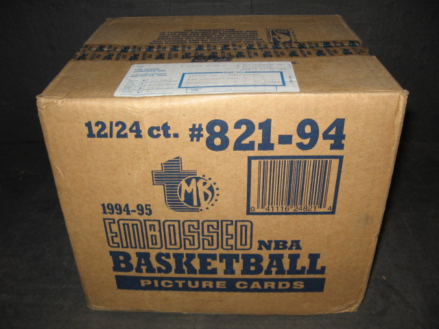 1994/95 Topps Embossed Basketball Case (12 Box)