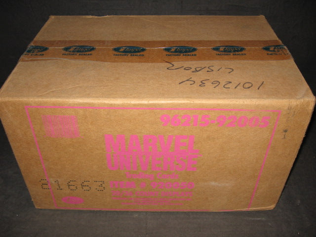 1992 Skybox Marvel Universe Series 3 Case (20 Box)