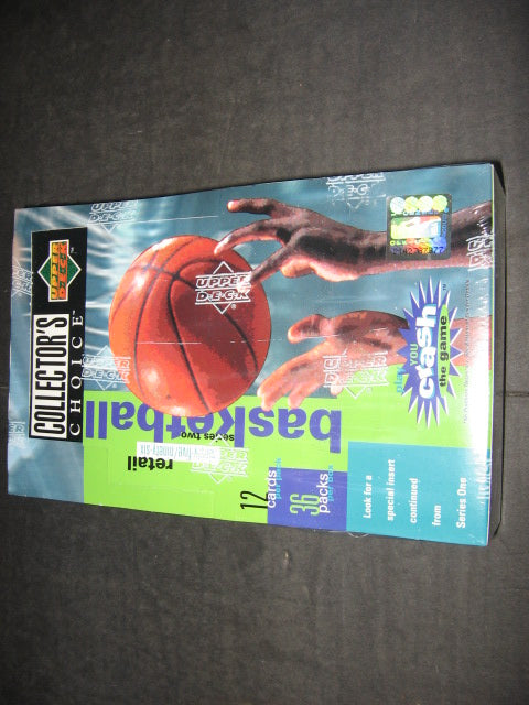 1995/96 Upper Deck Collector's Choice Basketball Series 2 Box (Retail) (36/12)