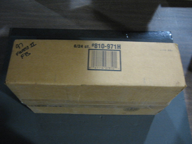 1997 Topps Finest Football Series 2 Case (Hobby) (6 Box)