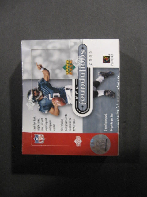 2005 Upper Deck NFL Foundations Football Box (Hobby)