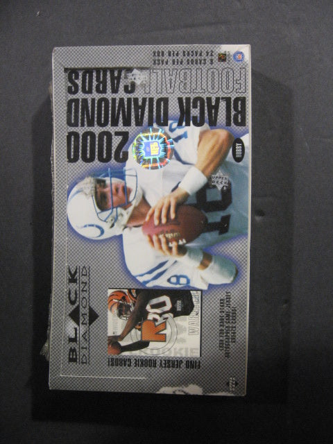 2000 Upper Deck Black Diamond Football Box (Hobby)