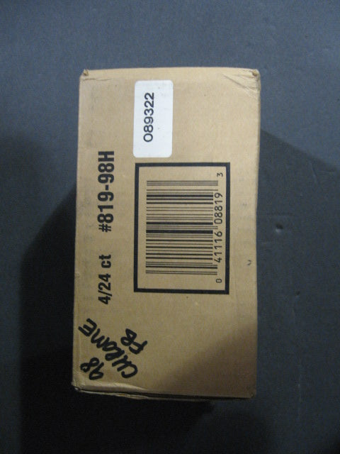 1998 Topps Chrome Football Case (Hobby) (4 Box)