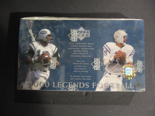 2000 Upper Deck Legends Football Box (Hobby)