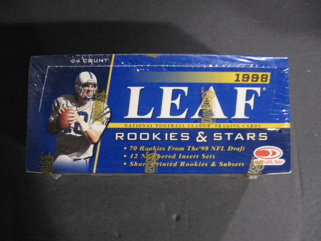 1998 Leaf Rookies & Stars Football Box (Hobby)
