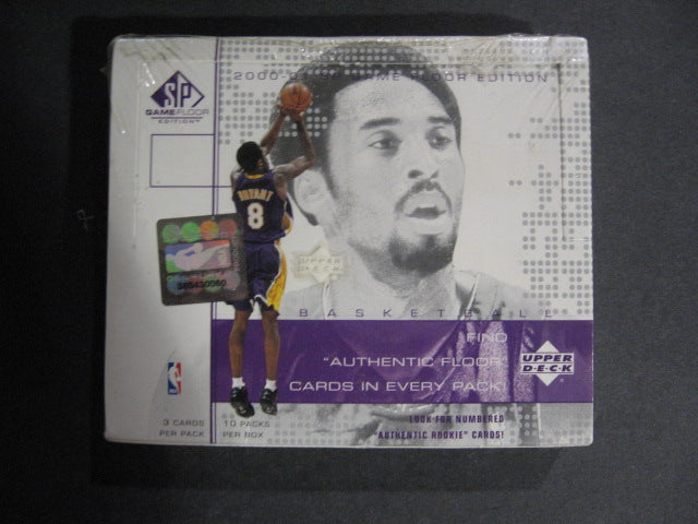 2000/01 Upper Deck SP Game Floor Basketball Box (Hobby)