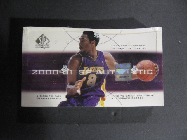 2000/01 Upper Deck SP Authentic Basketball Box (Hobby)