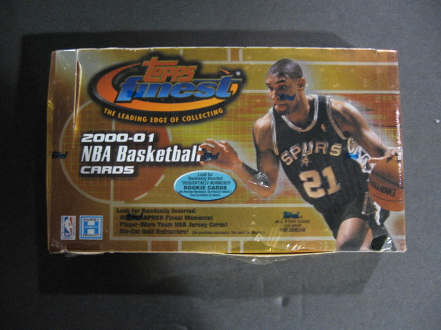 2000/01 Topps Finest Basketball Box (Hobby)