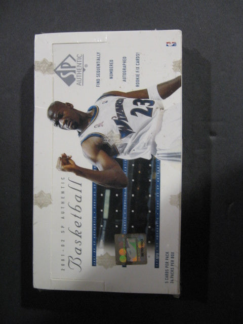 2001/02 Upper Deck SP Authentic Basketball Box (Hobby)