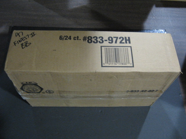 1997 Topps Finest Baseball Series 2 Case (Hobby) (6 Box)