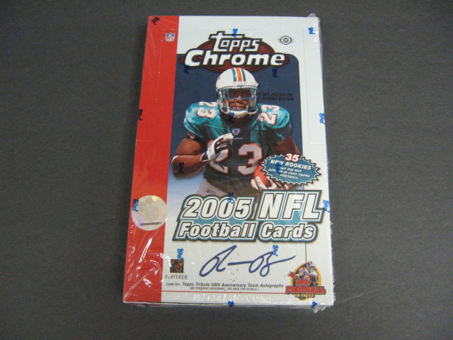 2005 Topps Chrome Football Box (Hobby)