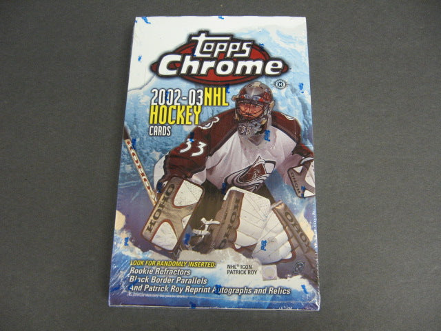 2002/03 Topps Chrome Hockey Box (Hobby)
