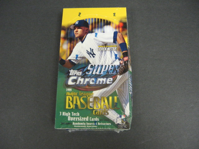 1999 Topps Super Chrome Baseball Box (Hobby)