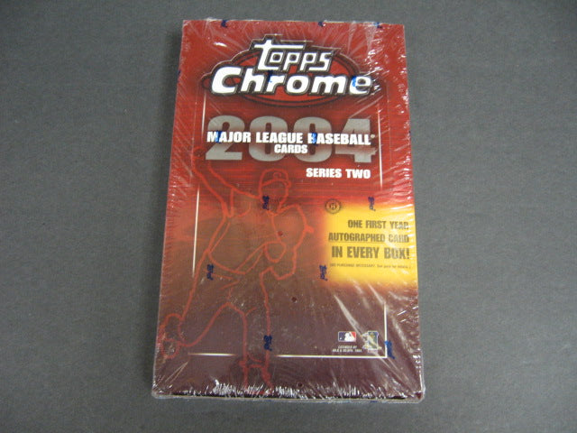 2004 Topps Chrome Baseball Series 2 Box (Hobby)