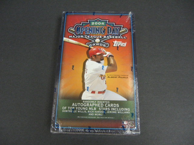 2004 Topps Opening Day Baseball Box