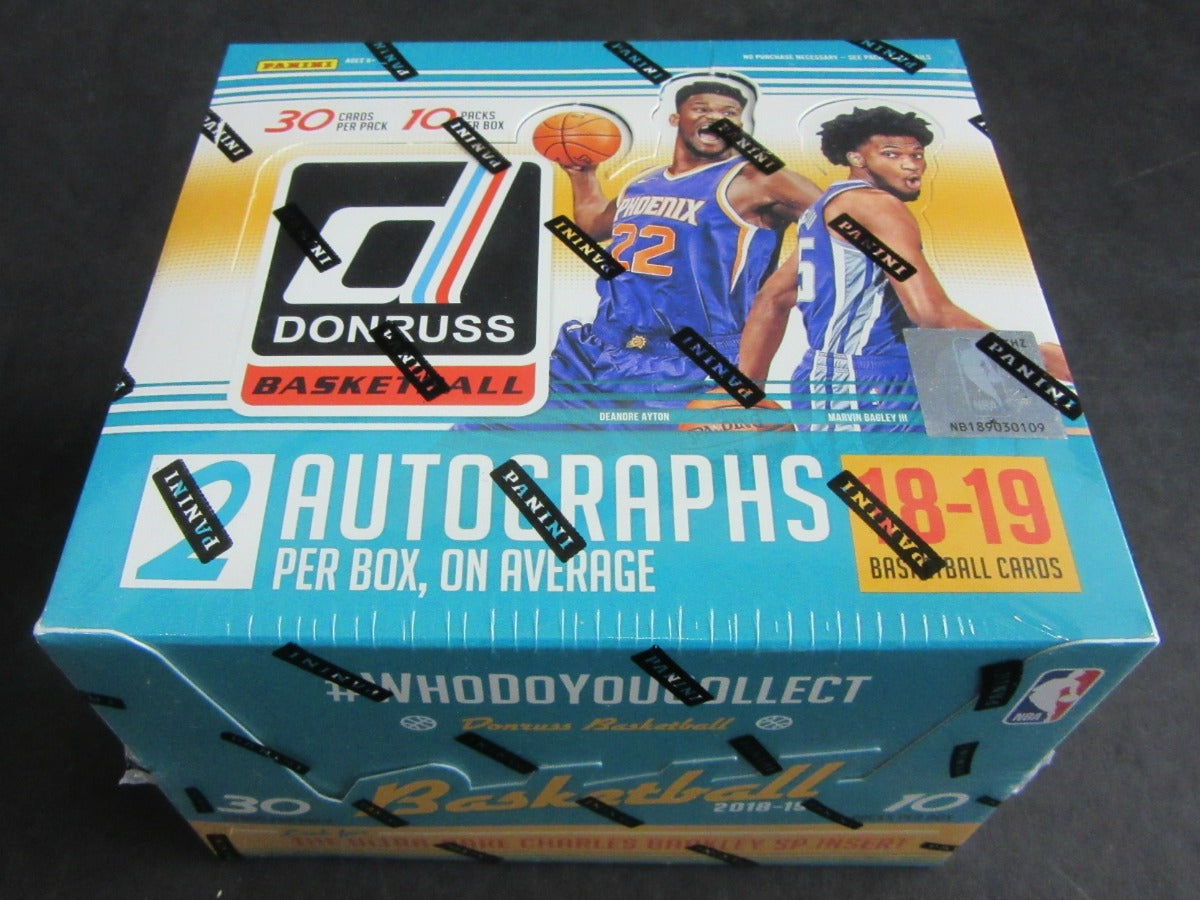 2018/19 Panini Donruss Basketball Box (Hobby)