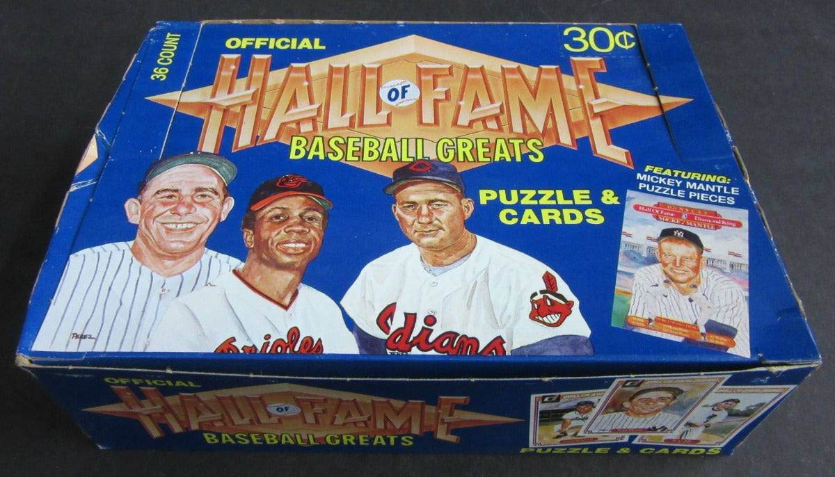 1983 Donruss Hall Of Fame Baseball Greats Unopened Box