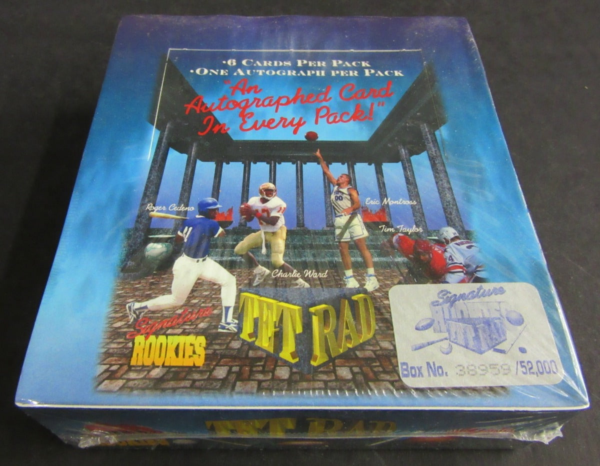 1994 Signature Rookies Tetrad Unopened Box