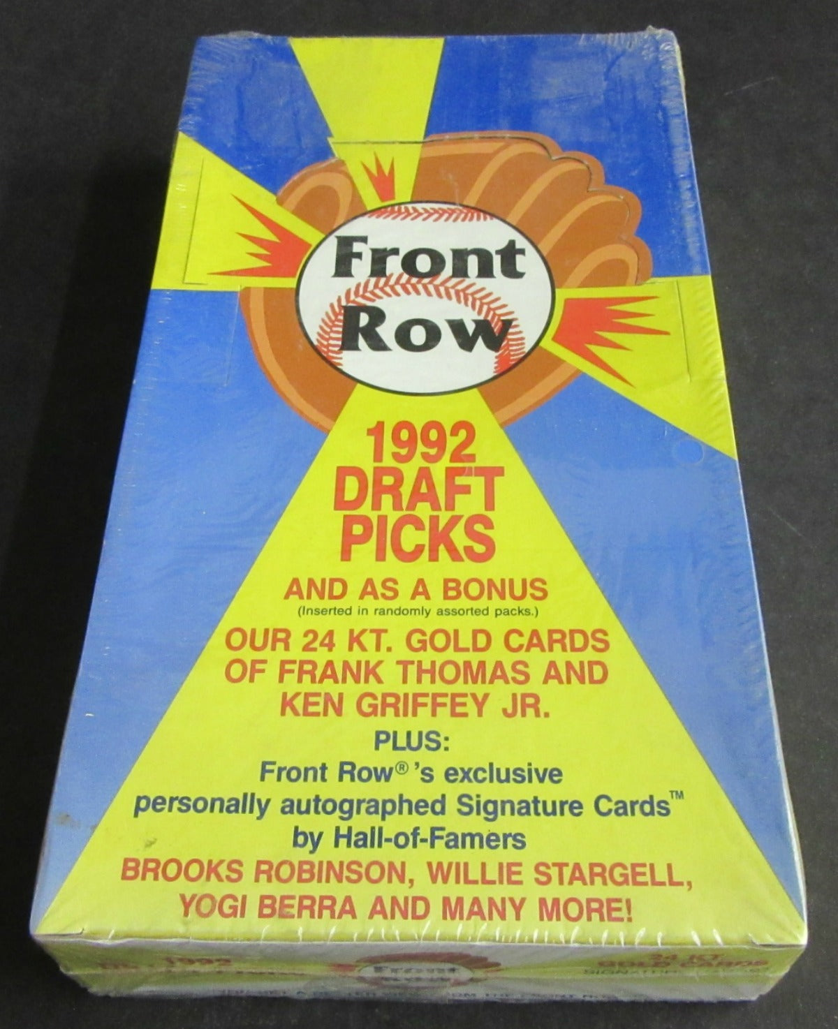 1992 Front Row Draft Picks Baseball Box