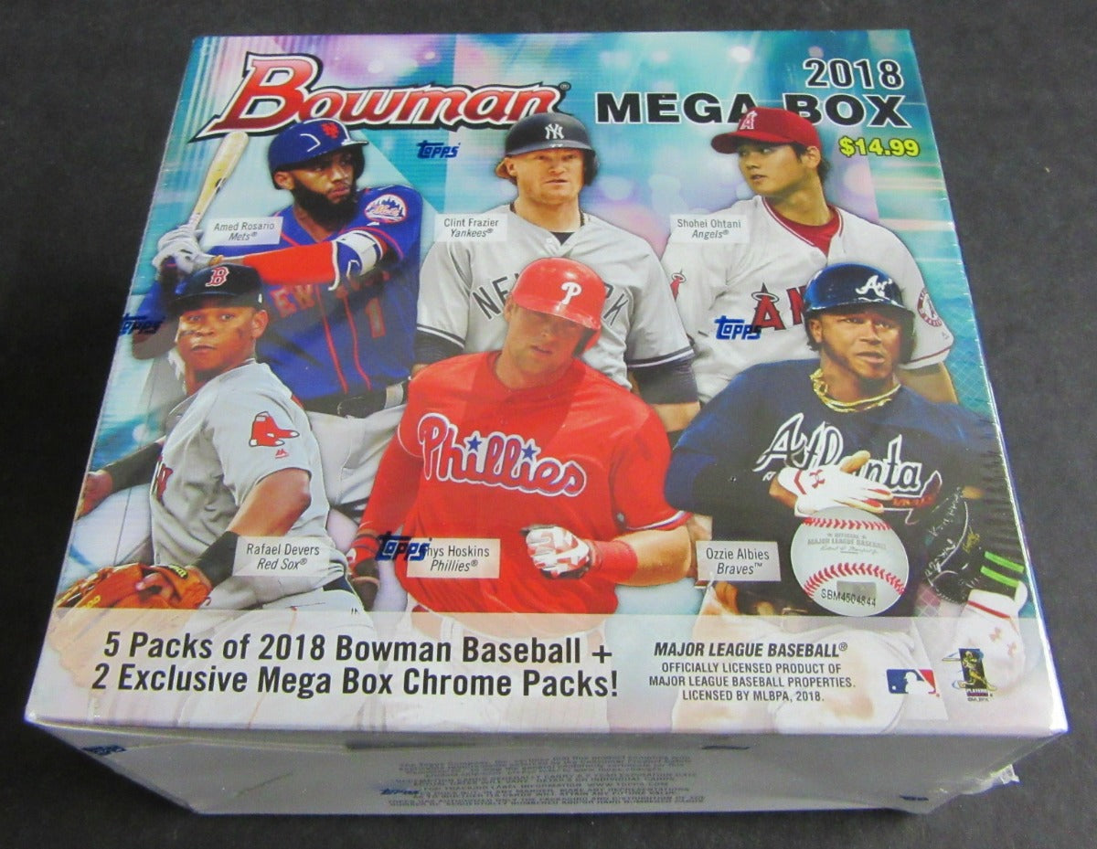 2018 Bowman Baseball Mega Box (5/10 and 2/5)