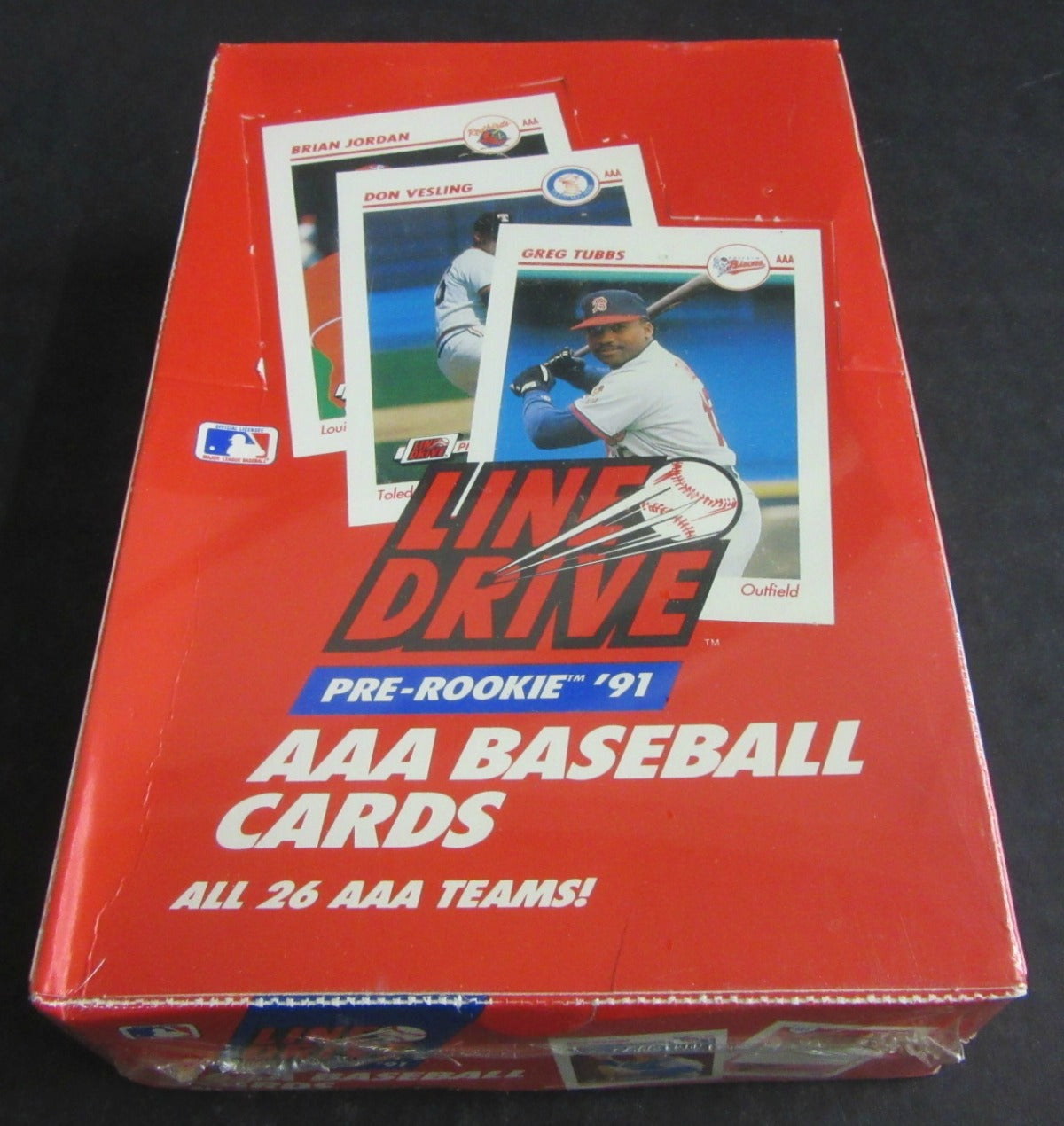 1991 Line Drive AAA Minor League Baseball Box