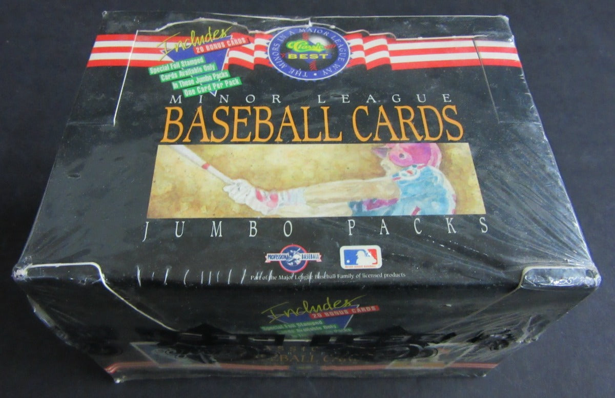 1992 Classic Best Minor League Baseball Jumbo Box