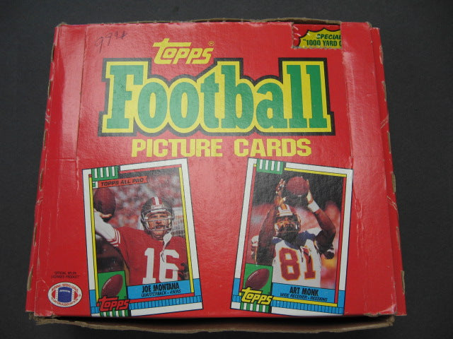 1990 Topps Football Cello Box