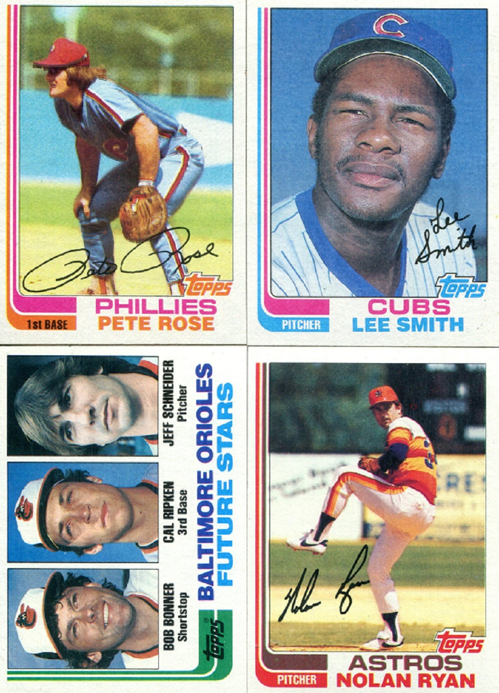 1982 Topps Baseball Complete Set NM NM/MT (792) (23-105)